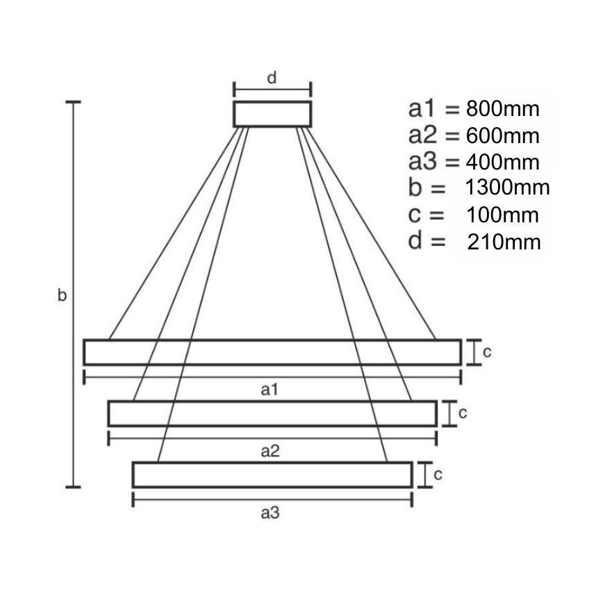 LED Aptumšojama kristāls lustra ar auklu LED/115W/230V 3000-6500K hroms/zelta + tālvadības pults