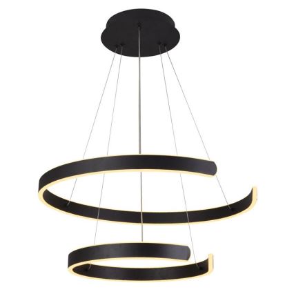LED Aptumšojama lustra ar auklu LED/120W/230V 3000-6500K d. 60 cm + tālvadības pults