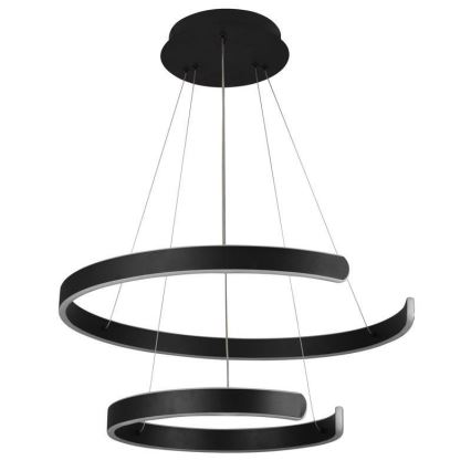 LED Aptumšojama lustra ar auklu LED/120W/230V 3000-6500K d. 60 cm + tālvadības pults