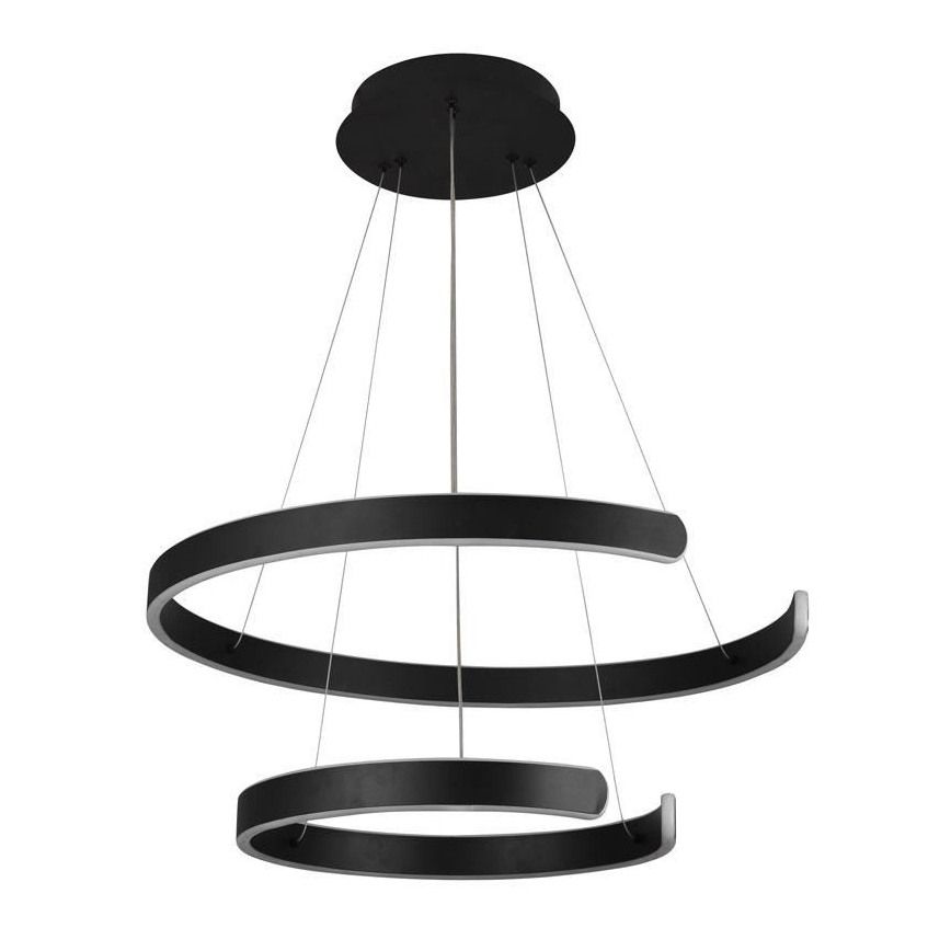 LED Aptumšojama lustra ar auklu LED/120W/230V 3000-6500K d. 60 cm + tālvadības pults