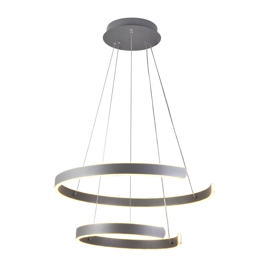 LED Aptumšojama lustra ar auklu LED/120W/230V 3000-6500K d. 60 cm + tālvadības pults
