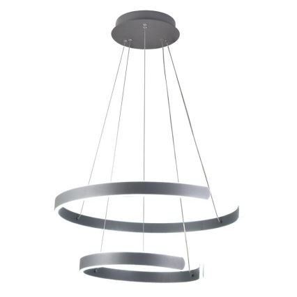 LED Aptumšojama lustra ar auklu LED/120W/230V 3000-6500K d. 60 cm + tālvadības pults