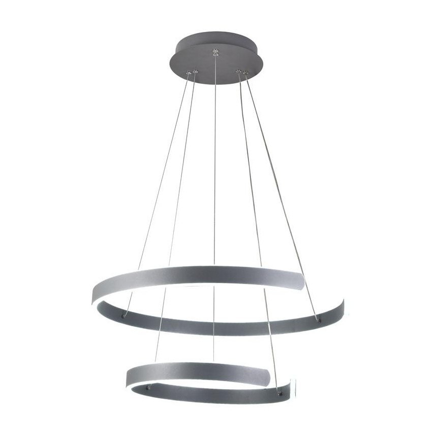 LED Aptumšojama lustra ar auklu LED/120W/230V 3000-6500K d. 60 cm + tālvadības pults