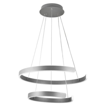 LED Aptumšojama lustra ar auklu LED/120W/230V 3000-6500K d. 60 cm + tālvadības pults
