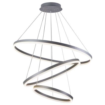 LED Aptumšojama lustra ar auklu LED/125W/230V 3000-6500K d. 80 cm + tālvadības pults