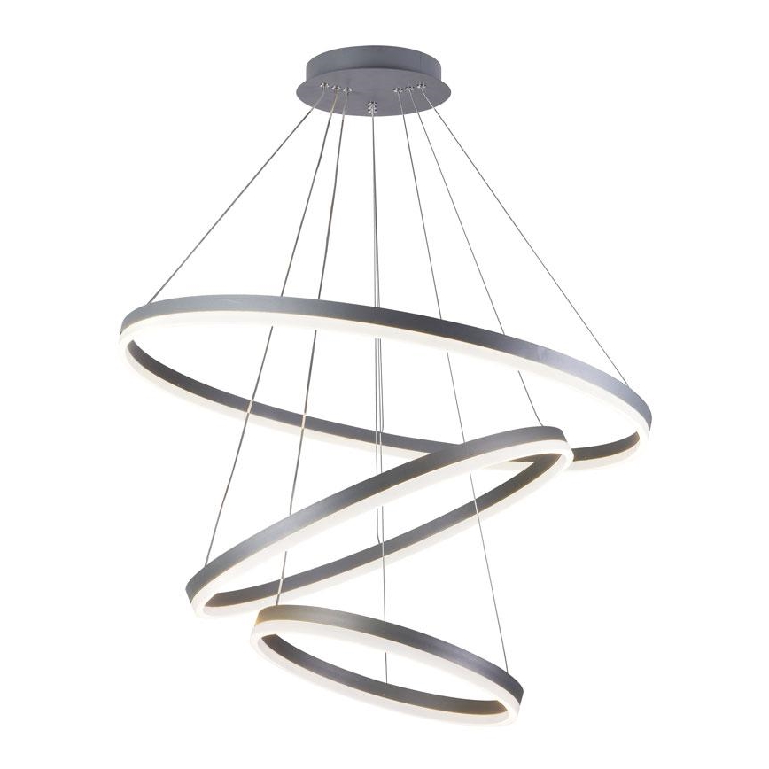 LED Aptumšojama lustra ar auklu LED/125W/230V 3000-6500K d. 80 cm + tālvadības pults