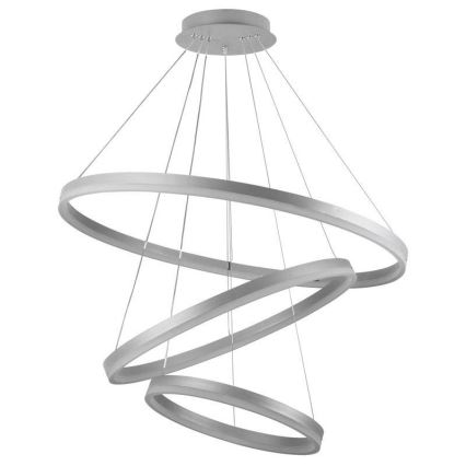LED Aptumšojama lustra ar auklu LED/125W/230V 3000-6500K d. 80 cm + tālvadības pults