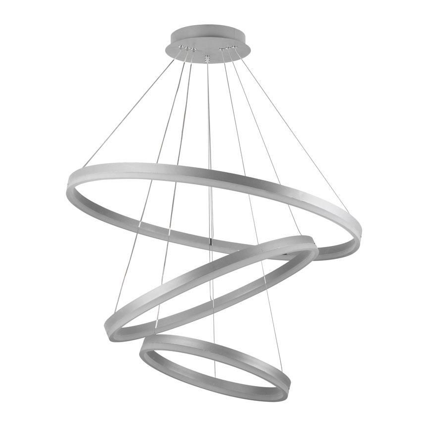 LED Aptumšojama lustra ar auklu LED/125W/230V 3000-6500K d. 80 cm + tālvadības pults