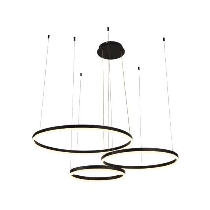 LED Aptumšojama lustra ar auklu LED/125W/230V 3000-6500K d. 80 cm + tālvadības pults