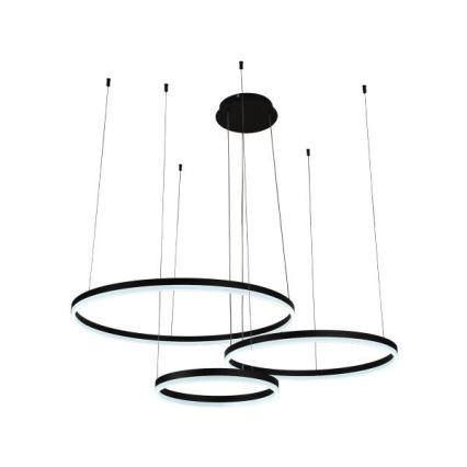 LED Aptumšojama lustra ar auklu LED/125W/230V 3000-6500K d. 80 cm + tālvadības pults