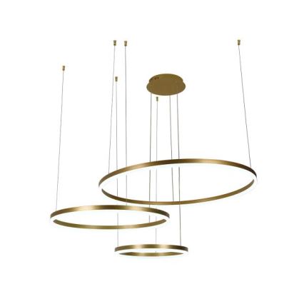 LED Aptumšojama lustra ar auklu LED/125W/230V 3000-6500K + tālvadības pults