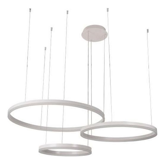 LED Aptumšojama lustra ar auklu LED/125W/230V 3000-6500K + tālvadības pults