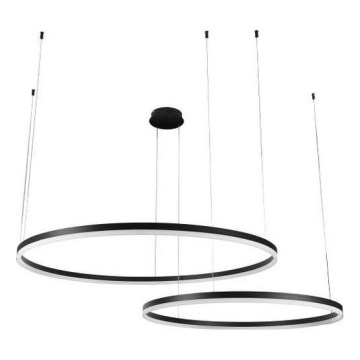 LED Aptumšojama lustra ar auklu LED/128W/230V 3000-6500K + tālvadības pults