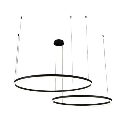 LED Aptumšojama lustra ar auklu LED/128W/230V 3000-6500K + tālvadības pults