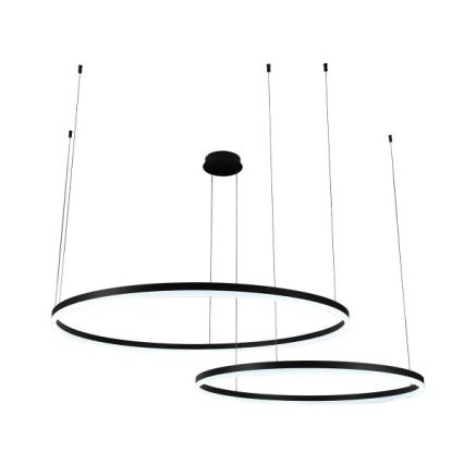 LED Aptumšojama lustra ar auklu LED/128W/230V 3000-6500K + tālvadības pults