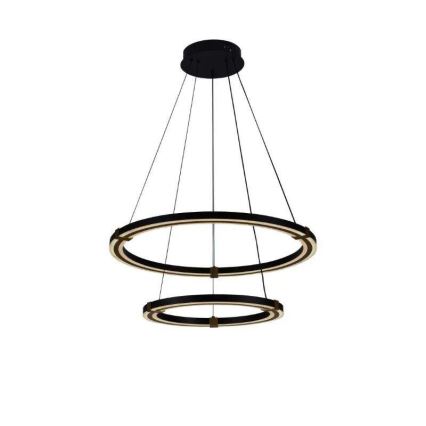 LED Aptumšojama lustra ar auklu LED/130W/230V 3000-6500K + tālvadības pults