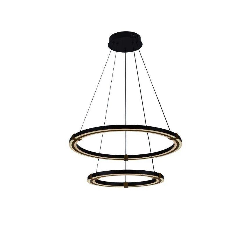 LED Aptumšojama lustra ar auklu LED/130W/230V 3000-6500K + tālvadības pults