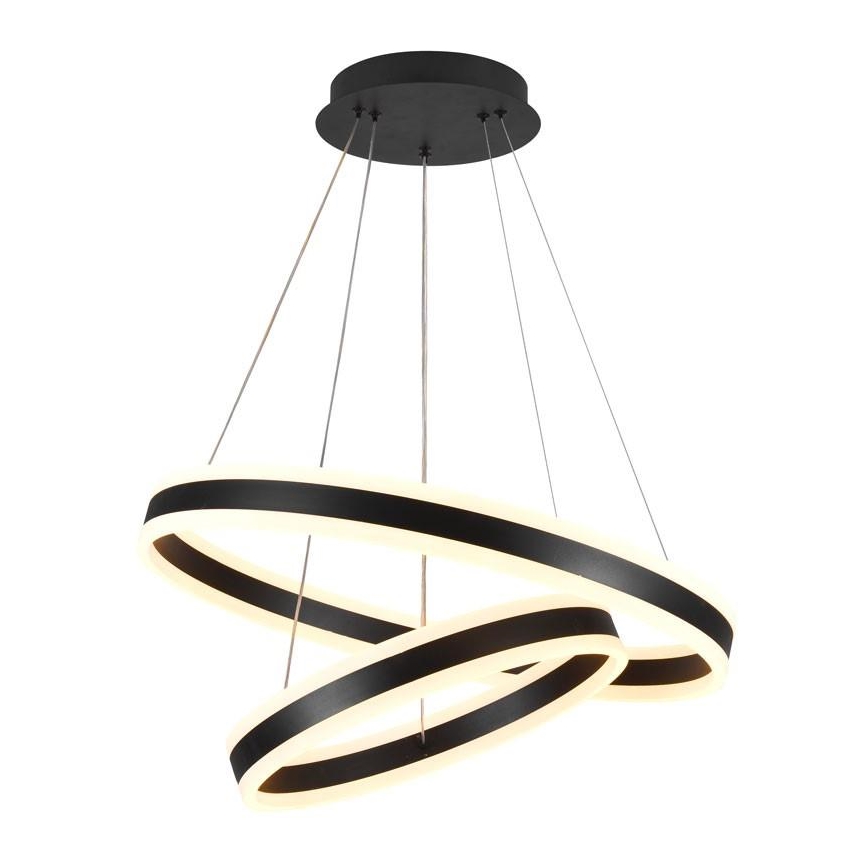 LED Aptumšojama lustra ar auklu LED/135W/230V 3000-6500K + tālvadības pults