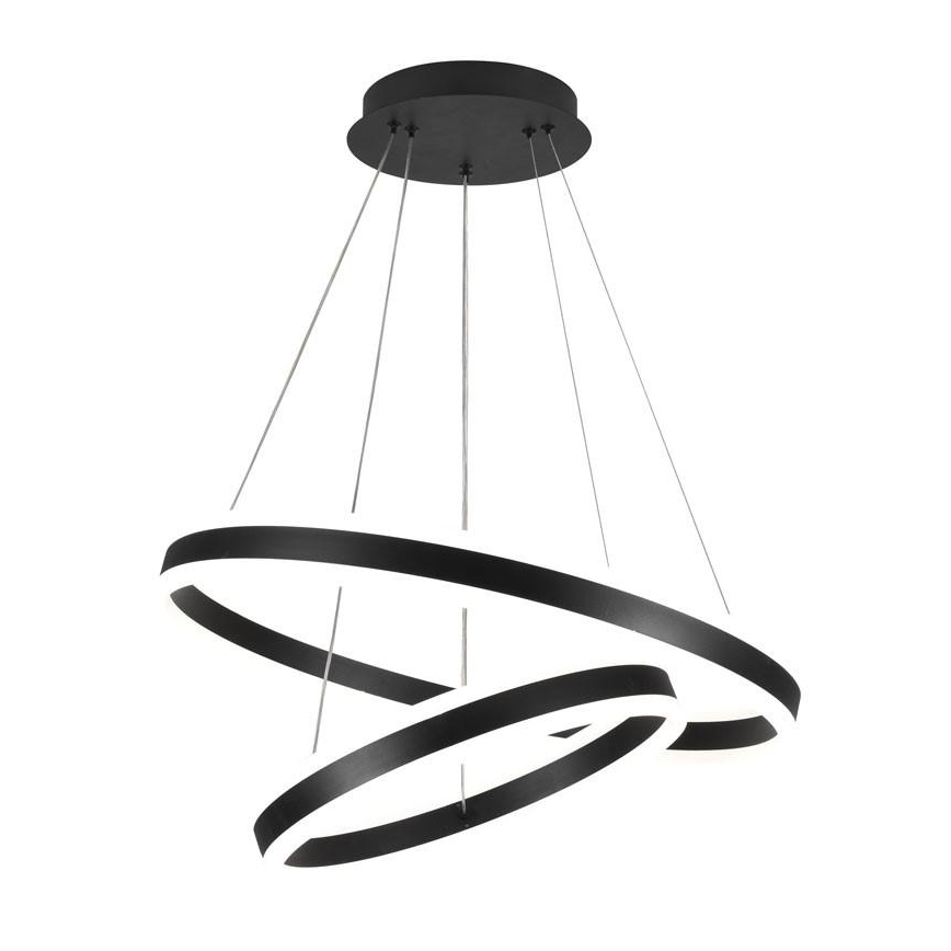 LED Aptumšojama lustra ar auklu LED/135W/230V 3000-6500K + tālvadības pults