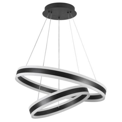 LED Aptumšojama lustra ar auklu LED/135W/230V 3000-6500K + tālvadības pults