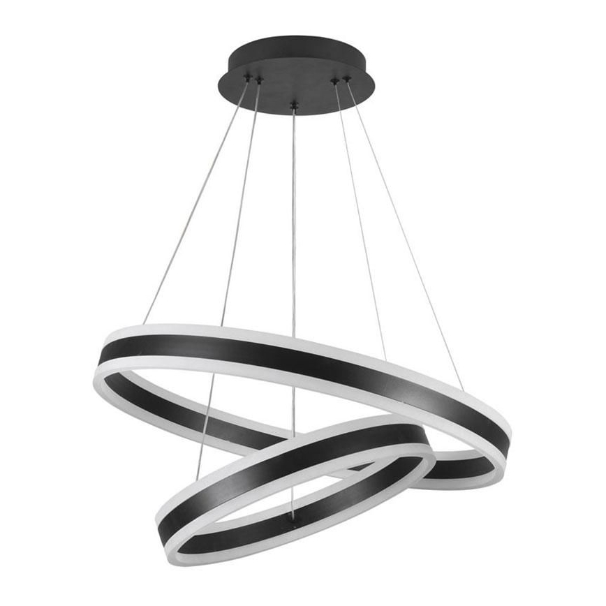 LED Aptumšojama lustra ar auklu LED/135W/230V 3000-6500K + tālvadības pults