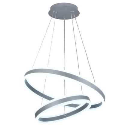 LED Aptumšojama lustra ar auklu LED/135W/230V 3000-6500K d. 60 cm + tālvadības pults