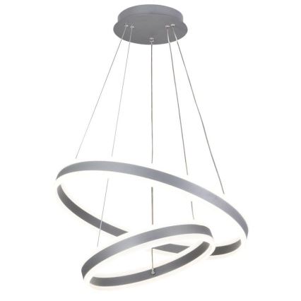 LED Aptumšojama lustra ar auklu LED/135W/230V 3000-6500K d. 60 cm + tālvadības pults