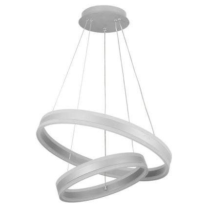 LED Aptumšojama lustra ar auklu LED/135W/230V 3000-6500K d. 60 cm + tālvadības pults