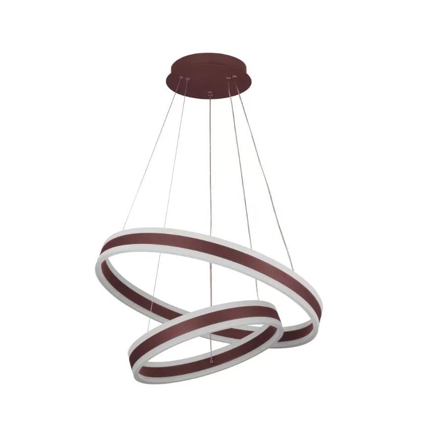 LED Aptumšojama lustra ar auklu LED/135W/230V 3000-6500K d. 60 cm + tālvadības pults
