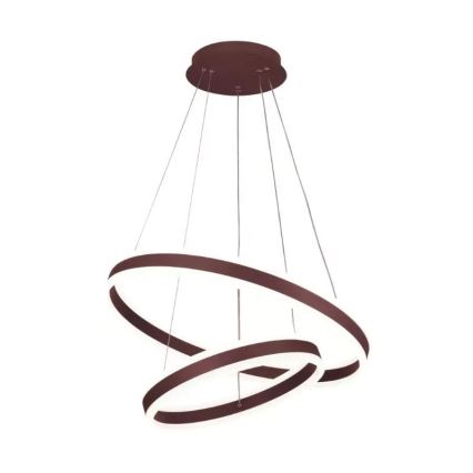 LED Aptumšojama lustra ar auklu LED/135W/230V 3000-6500K d. 60 cm + tālvadības pults