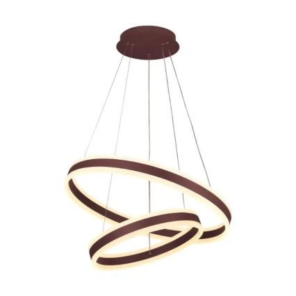 LED Aptumšojama lustra ar auklu LED/135W/230V 3000-6500K d. 60 cm + tālvadības pults