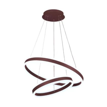 LED Aptumšojama lustra ar auklu LED/135W/230V 3000-6500K d. 60 cm + tālvadības pults