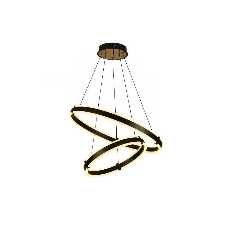 LED Aptumšojama lustra ar auklu LED/140W/230V 3000-6500K + tālvadības pults