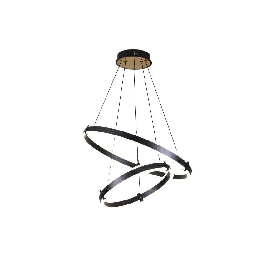 LED Aptumšojama lustra ar auklu LED/140W/230V 3000-6500K + tālvadības pults