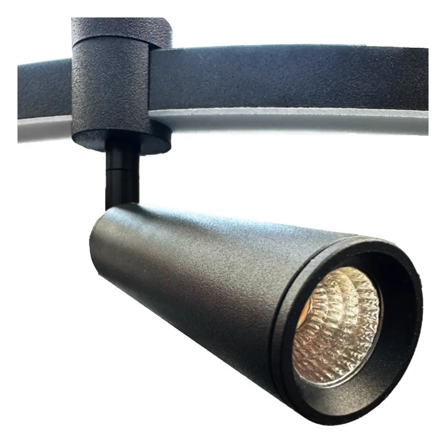 LED Aptumšojama lustra ar auklu LED/140W/230V 3000-6500K + tālvadības pults