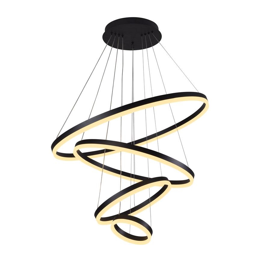 LED Aptumšojama lustra ar auklu LED/165W/230V 3000-6500K + tālvadības pults