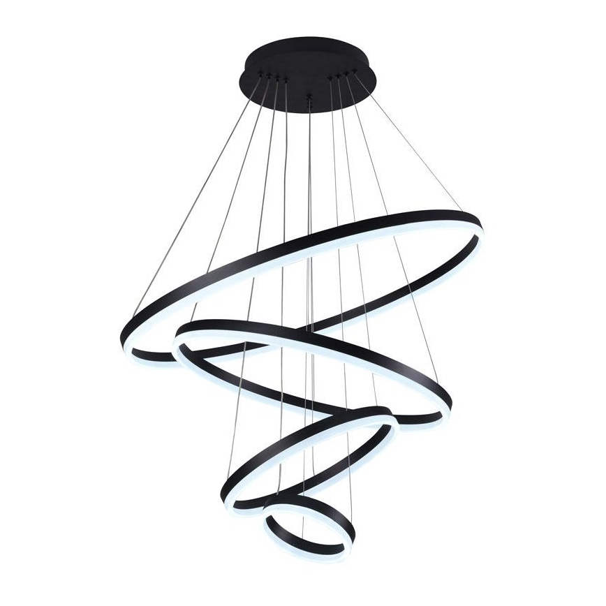LED Aptumšojama lustra ar auklu LED/165W/230V 3000-6500K + tālvadības pults