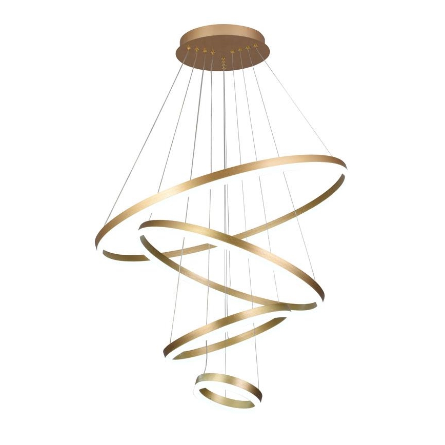 LED Aptumšojama lustra ar auklu LED/165W/230V 3000-6500K + tālvadības pults