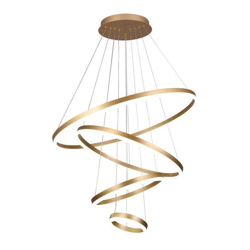 LED Aptumšojama lustra ar auklu LED/165W/230V 3000-6500K + tālvadības pults