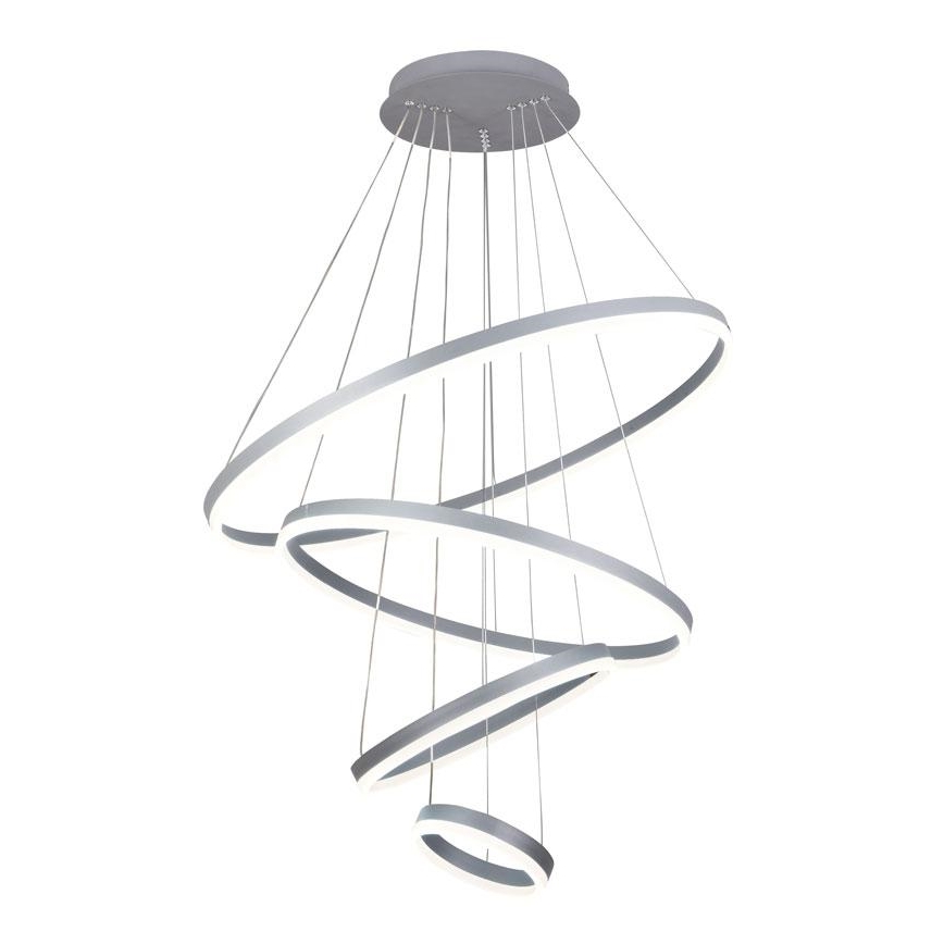 LED Aptumšojama lustra ar auklu LED/165W/230V 3000-6500K d. 80 cm + tālvadības pults