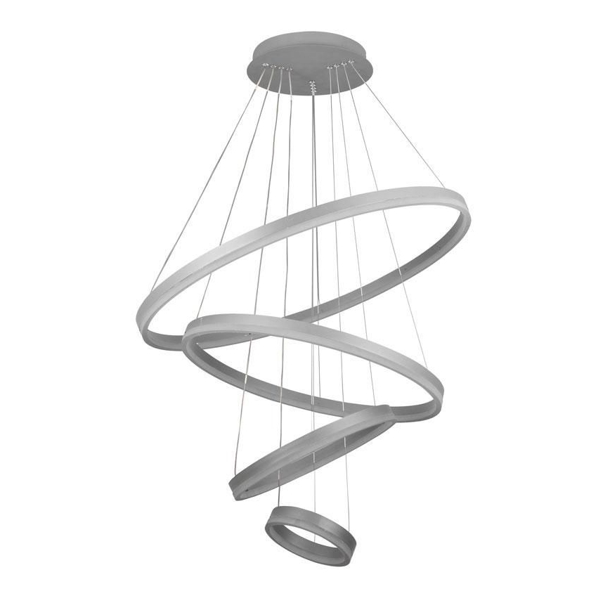 LED Aptumšojama lustra ar auklu LED/165W/230V 3000-6500K d. 80 cm + tālvadības pults