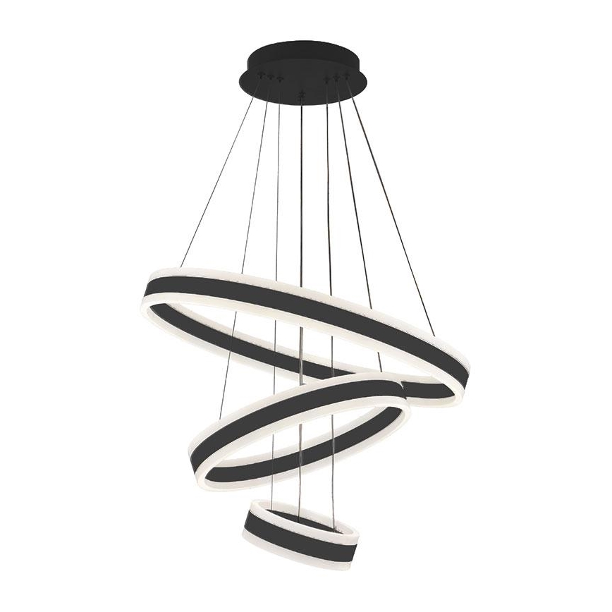 LED Aptumšojama lustra ar auklu LED/165W/230V 3000-6500K + tālvadības pults