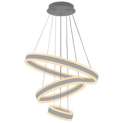 LED Aptumšojama lustra ar auklu LED/165W/230V 3000-6500K + tālvadības pults