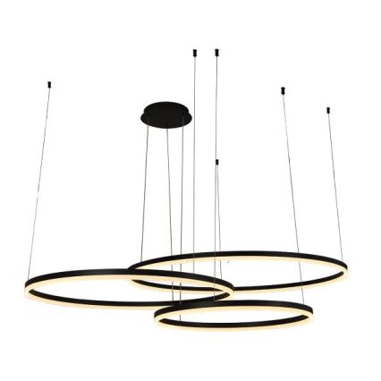 LED Aptumšojama lustra ar auklu LED/170W/230V 3000-6500K + tālvadības pults