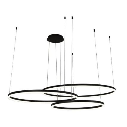 LED Aptumšojama lustra ar auklu LED/170W/230V 3000-6500K + tālvadības pults
