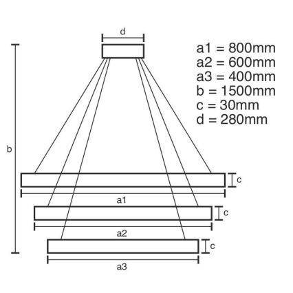 LED Aptumšojama kristāla lustra ar auklu LED/210W/230V 3000-6500K sudraba + tālvadības pults