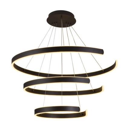 LED Aptumšojama lustra ar auklu LED/220W/230V 3000-6500K d. 80 cm + tālvadības pults