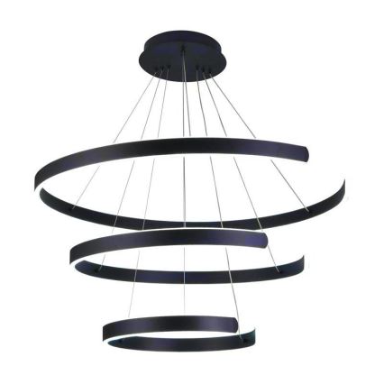 LED Aptumšojama lustra ar auklu LED/220W/230V 3000-6500K d. 80 cm + tālvadības pults