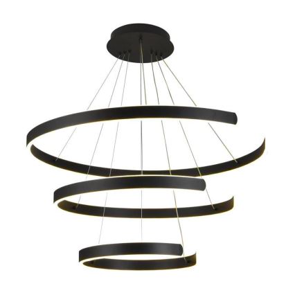 LED Aptumšojama lustra ar auklu LED/220W/230V 3000-6500K d. 80 cm + tālvadības pults