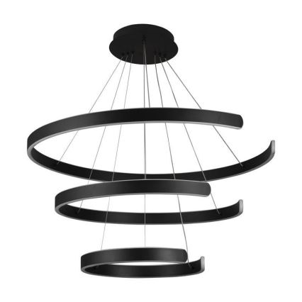 LED Aptumšojama lustra ar auklu LED/220W/230V 3000-6500K d. 80 cm + tālvadības pults